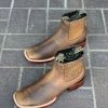 Guadalajara Western Wear Men Wild West Honey Rage Wide Square Toe Botin Charro