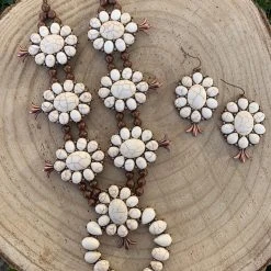 Guadalajara Western Wear Women Western White Squash Blossom