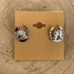 Guadalajara Western Wear Siver Horse Stud Women