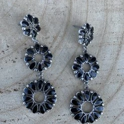 Guadalajara Western Wear Women Black Droplets