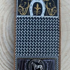 Guadalajara Western Wear Pita Imitacion Negro/Miel 'Caballo'