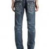 Guadalajara Western Wear Rock Revival Ephal J2 Straight Cut Jean Men