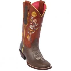 Reywelt Women Quincy Square Toe Western Cowgirl Boots - Q3125207