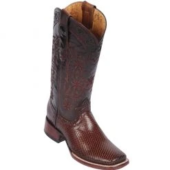 Reywelt Women Quincy Wide Square Toe Western Cowgirl Boots - Q3225707