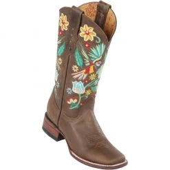 Reywelt Quincy Wide Square Toe Western Cowgirl Boots - Q322F6211 Women