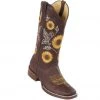 Reywelt Quincy Wide Square Toe Western Cowgirl Boots - Q322G6294