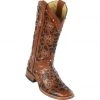 Reywelt Quincy Wide Square Toe Western Cowgirl Boots - Q322L6250