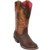 Reywelt Women Quincy Round Toe Western Cowgirl Boots - Q386259