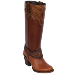Reywelt Women Quincy Round Toe Western Cowgirl Boots - Q392751