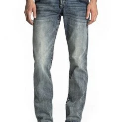 Guadalajara Western Wear Rock Ramiro J201 Straight Cut Jean Men