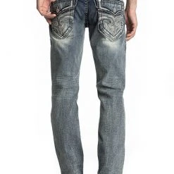 Guadalajara Western Wear Rock Ramiro J201 Straight Cut Jean Men