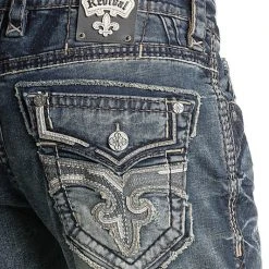 Guadalajara Western Wear Rock Ramiro J201 Straight Cut Jean Men