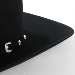 Guadalajara Western Wear Men Stetson El Patron Premier 30x Black Cowboy Felt Hat