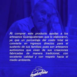 Guadalajara Western Wear Toys / Juguetes Tombstone 100% Handmade Wood Tractor Playset (Blue)