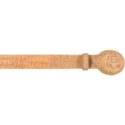 Guadalajara Western Wear Men Los Altos Caiman Hornback Cowboy Belt