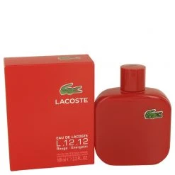 Guadalajara Western Wear Lacoste Eau De Lacoste L.12.12 Rouge Cologne 3.3 Oz