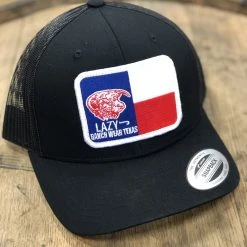 Guadalajara Western Wear Lazy J Ranch Wear Black & Black 3.5" Texas Elevation Patch Accessories