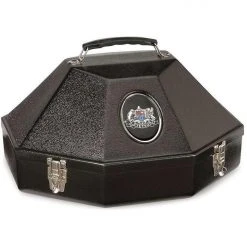 Guadalajara Western Wear Stetson Hat Carrying Case (Black) Boot & Hat Care