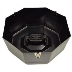 Guadalajara Western Wear Double Hat Carrying Case (Black) Boot & Hat Care