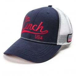 Guadalajara Western Wear Cinch Navy Logo Trucker Cap Accessories