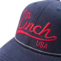 Guadalajara Western Wear Cinch Navy Logo Trucker Cap Accessories
