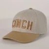 Guadalajara Western Wear Cinch Men's Flexfit Cap - Khaki Accessories