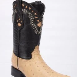 Guadalajara Western Wear White Diamond Ostrich Orix Men's 3x Toe Boots