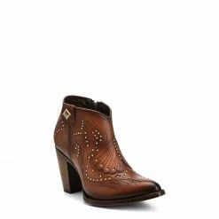 Guadalajara Western Wear Ankle Boot / Botines Cuadra Satro Castano Ankle Boot