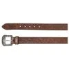 Guadalajara Western Wear Men Hooey Western Tooled Floral Leather Belt