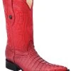 Guadalajara Western Wear White Diamond Caiman Belly Red Men's 3x Toe Boots
