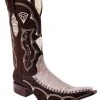 Guadalajara Western Wear White Diamond Caiman Print Men's 3x Toe Boots - Mink Tejida