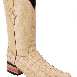 Guadalajara Western Wear White Diamond Caiman Imitation Men's 3x Toe Boots - Orix