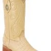 Guadalajara Western Wear White Diamond Caiman Men's Versace Toe Boots - Orix