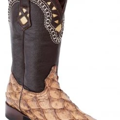 Guadalajara Western Wear White Diamond Python Versace Toe Men's Boots - Orix
