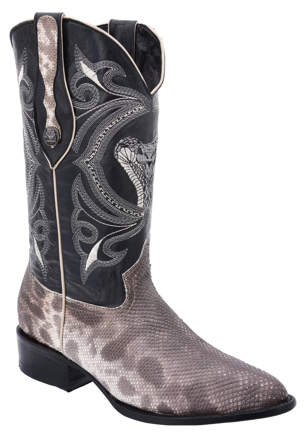 Guadalajara Western Wear White Diamond Carunga J Toe Men's Boots - Natural 3 Guadalajara Western Wear White Diamond Carunga J Toe Men's Boots - Natural