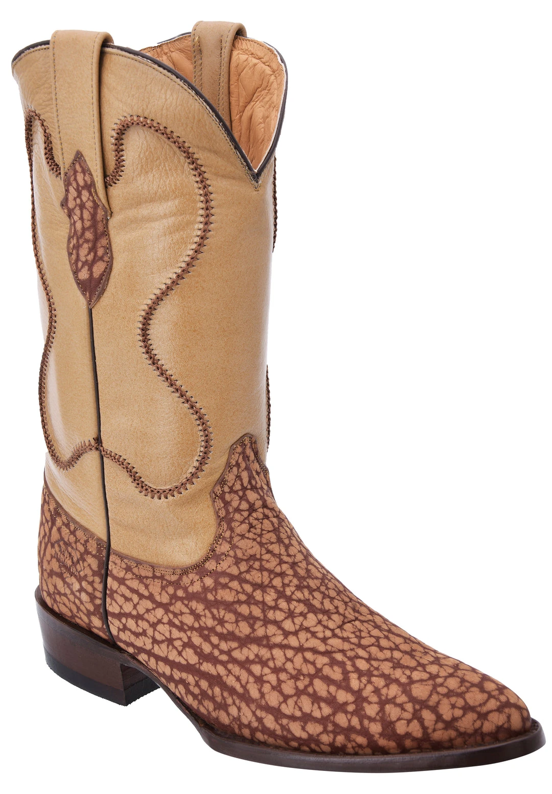 Guadalajara Western Wear White Diamond Bull Shoulder J Toe Men's Boots - Sand 3 Guadalajara Western Wear White Diamond Bull Shoulder J Toe Men's Boots - Sand