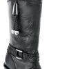Guadalajara Western Wear White Diamond Black Python Round Toe Women Boot