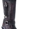 Guadalajara Western Wear White Diamond Cherry Round Toe Women Boot