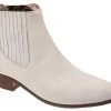 Guadalajara Western Wear White Diamond Piel Nobuck Botin Charro - Ostion