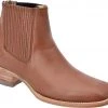 Guadalajara Western Wear White Diamond Piel Napa Botin Rodeo Charro Square Toe - Tobacco Men 1 Guadalajara Western Wear White Diamond Piel Napa Botin Rodeo Charro Square Toe - Tobacco Men