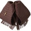 Guadalajara Western Wear Moño Charro - Brown Fringe Accessories