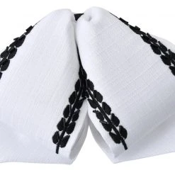 Guadalajara Western Wear Moño Charro - Blanco / Negro