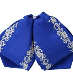Guadalajara Western Wear Accessories Moño Charro - Azul / Plata
