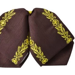 Guadalajara Western Wear Accessories Moño Charro - Cafe / Amarillo