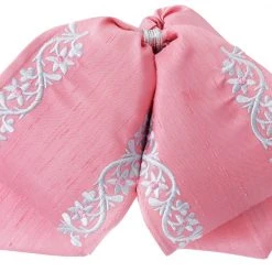 Guadalajara Western Wear Moño Charro - Rosa / Plata