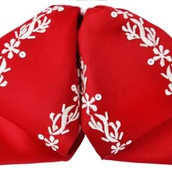 Guadalajara Western Wear Moño Charro - Rojo / Blanco