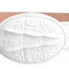 Guadalajara Western Wear Men White Diamond Cocodrilo Imitation Leather Belt - Blanco