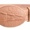 Guadalajara Western Wear White Diamond Cocodrilo Imitation Leather Belt - Orix Men