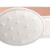 Guadalajara Western Wear Men White Diamond Avestruz Imitation Leather Belt - Hueso