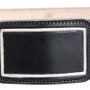Guadalajara Western Wear White Diamond Pita Cordenado Leather Belt - Negro